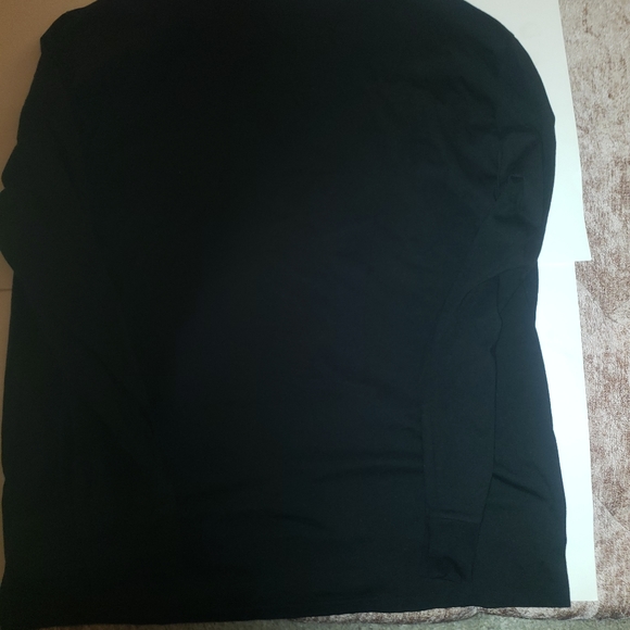 Logo Print Long Sleeve T Shirt In Black - Picture 12 of 14